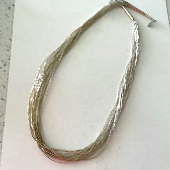 Silver necklace - Picture 3 of 3